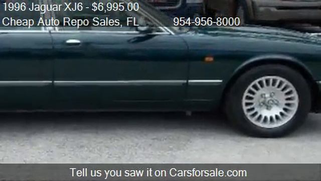 1996 Jaguar XJ6 Vanden Plas - for sale in Pompano Beach, FL смотреть онлайн