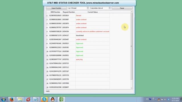 AT&T IMEI STATUS CHECKER смотреть онлайн
