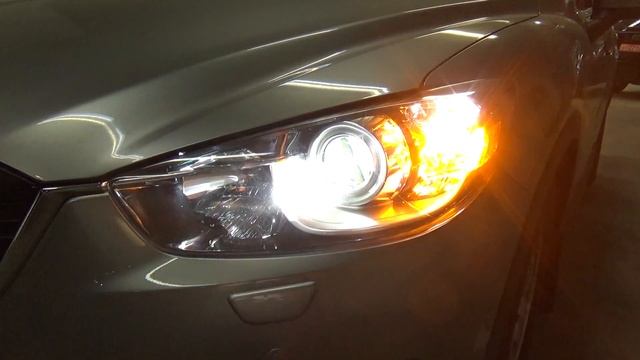 MAZDA CX5 - BI LED HELLA 3R LED + HPL Crossfire + HPL micron смотреть онлайн