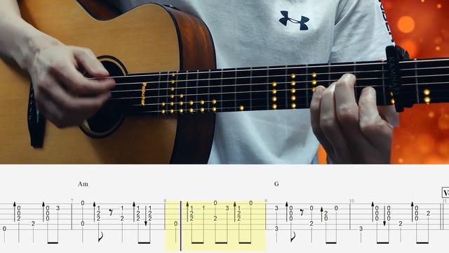 FUNNY SONG. Fingerstyle Guitar TABS