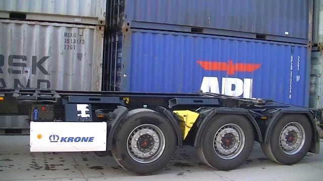 Раздвижной прицеп Krone
