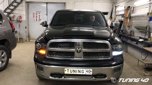 Динамический поворотник от компании Tuning40 для Dodge Ram 4 поколение Рестайлинг смотреть онлайн