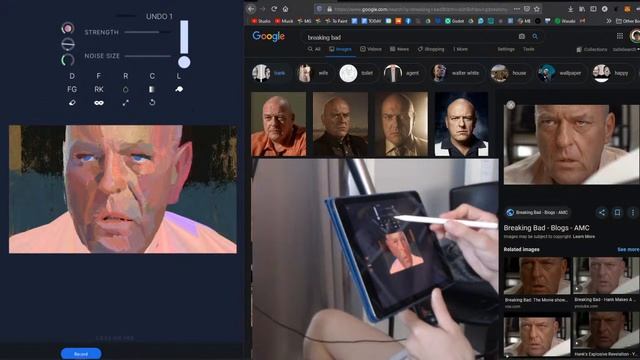 Portrait Painting Hank Schrader | HEAVYPAINT 192 смотреть онлайн