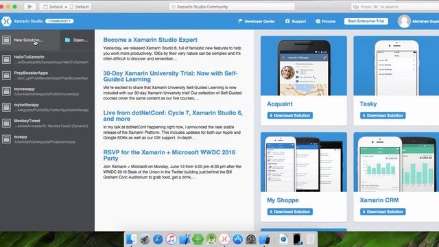 2 -6 Creating First XAML App on Xamarin Studio on Mac OS X - EL Capitan смотреть онлайн