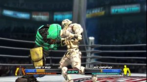 REAL STEEL THE VIDEO GAME(XBOX360/PS3)-New METRO vs SCORPIO(ЖИВАЯ СТАЛЬ)