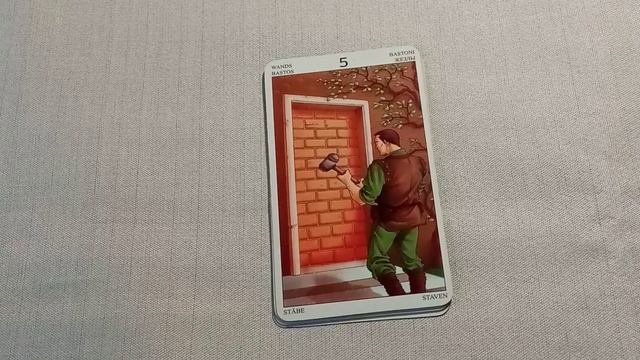 обзор колоды Таро 78 дверей масть жезлы младшие арканы смотреть онлайн