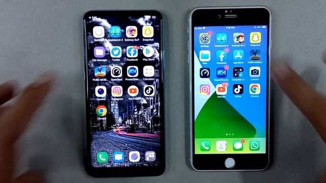 Vivo S1 Vs Iphone 6S Plus | SPEED TEST ! смотреть онлайн