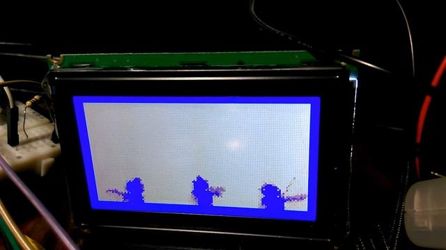 Bad Apple on KS0108 LCD смотреть онлайн