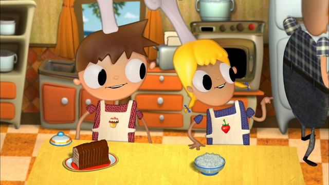 How to Make Apple Toast | Telmo and Tula: Little Cooks | Cocoro TV смотреть онлайн