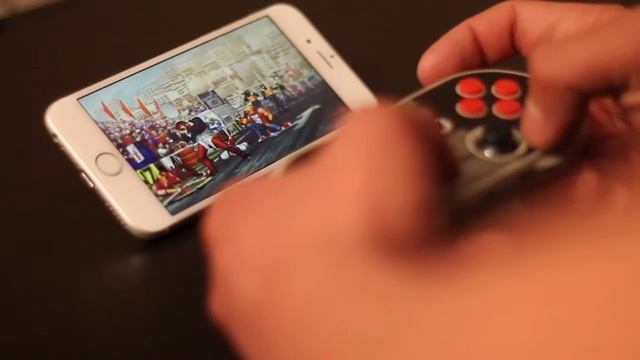 8bitdo Bluetooth controller on iPhone 6s смотреть онлайн