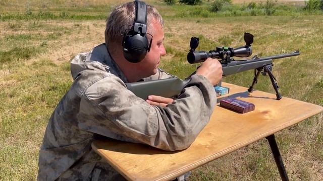 Mannlicher Classic CL II SX .308WIN, патроны Кентавр FMJ 9,4г БПЗ и SIBFIRE SP 9,2-9,4г НПЗ смотреть онлайн