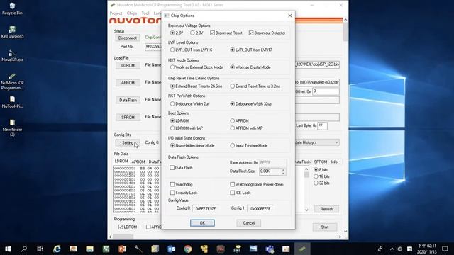 Nu-Link2-Pro (3) On-Line Programming - In-System-Programming (I2C Interface) смотреть онлайн