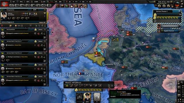Hearts of Iron 4 Germany - World Conquest - Part 4 (HOI4 Man the Guns) смотреть онлайн