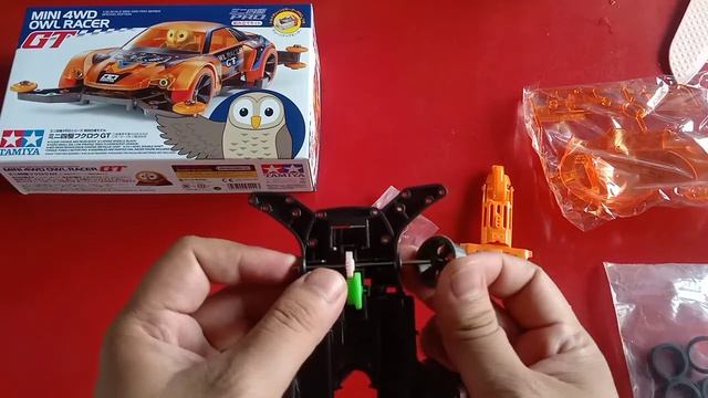 TAMIYA MINI 4WD OWL RACER GT RACIKAN GASPOLL MA Chassis part 2 смотреть онлайн