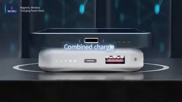 WiWU Magnetic Wireless Power Bank: Snap Cub смотреть онлайн