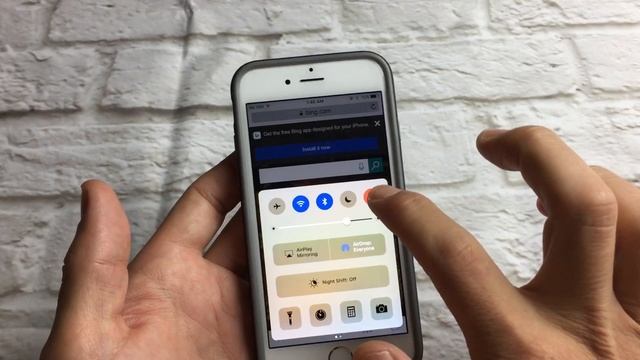 ALL iPHONES: HOW TO TURN ON/OFF SCREEN ROTATION смотреть онлайн