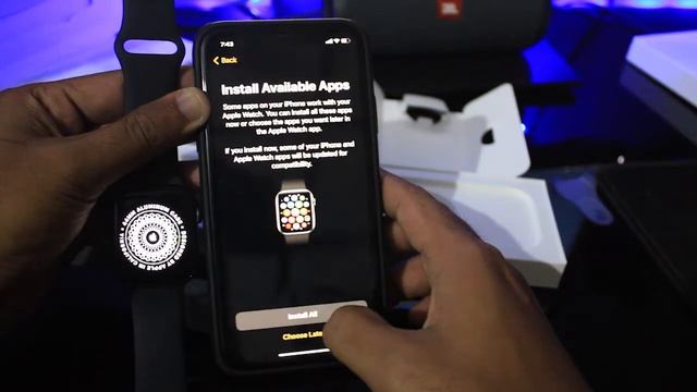 Unboxing Apple Watch SE 44mm смотреть онлайн