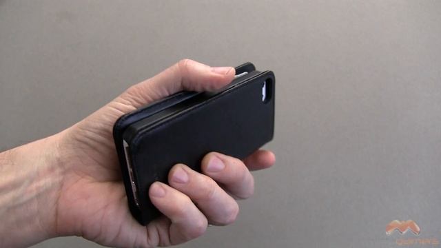 Spigen SGP Snap Leather Wallet iPhone 5 Case Review смотреть онлайн