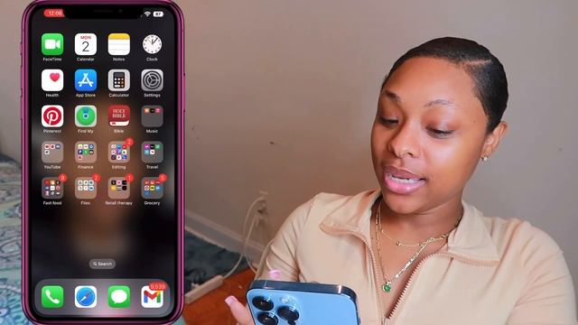WHATS ON MY IPHONE 13 PRO MAX *messages, editing apps, shopping apps + more смотреть онлайн
