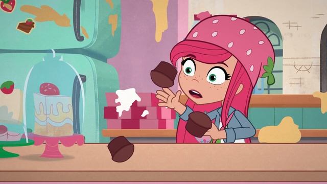 Strawberry Shortcake 🍓 Strawberry's road trip! 🍓 Berry in the Big City 🍓 Cartoons for Kids смотреть онлайн