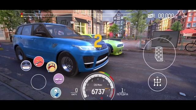 Nitro Nation Range Rover SVR vs Dodge LB Challenger смотреть онлайн