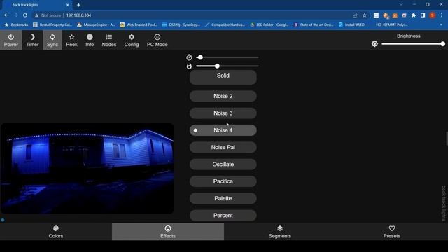 WLED Basic app functions colors and effects смотреть онлайн