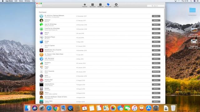 Install purchased Apps on a new Mac High Sierra смотреть онлайн