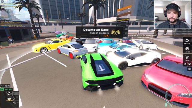 Buying Epic Lamborghini for 2000 Robux in Roblox Driving Simulator смотреть онлайн