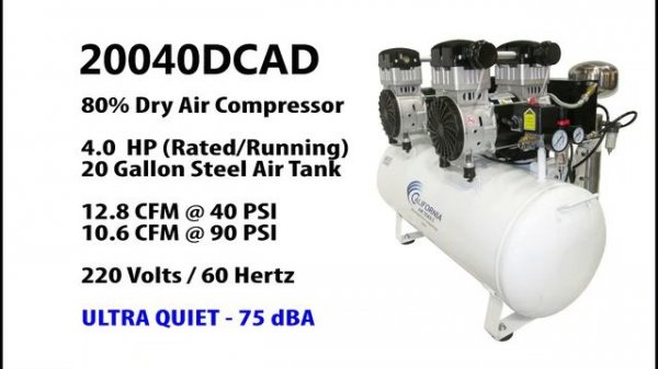 DRY AIR for DENTAL MILLING? 🌪🌬 80% AIR COMPRESSOR DRYER models