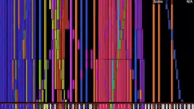 [Black MIDI] Piano From Above - Bad Apple!! Remix v5 Extended смотреть онлайн