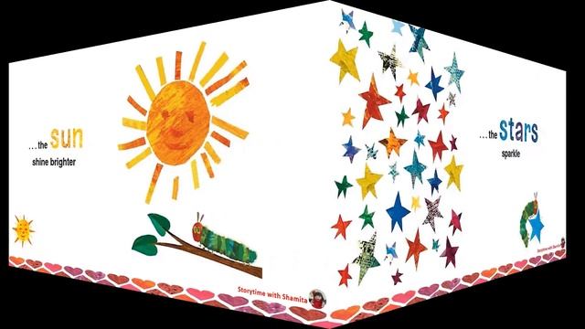 Eric Carle, LOVE ❤️ from The Very Hungry Caterpillar. Read Aloud Kids Book. смотреть онлайн
