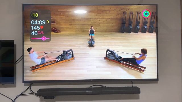 Apple Fitness+: Rowing exercise! Feeling good! смотреть онлайн