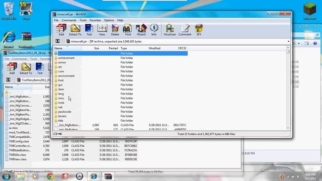 How to install Too many items mod 1.6.6 1.6.5 1.6.4 and 1.5.1 смотреть онлайн