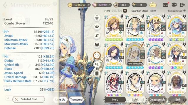 Exos Heroes - How to determine what guardian stone to use for your units?? For our new members! смотреть онлайн