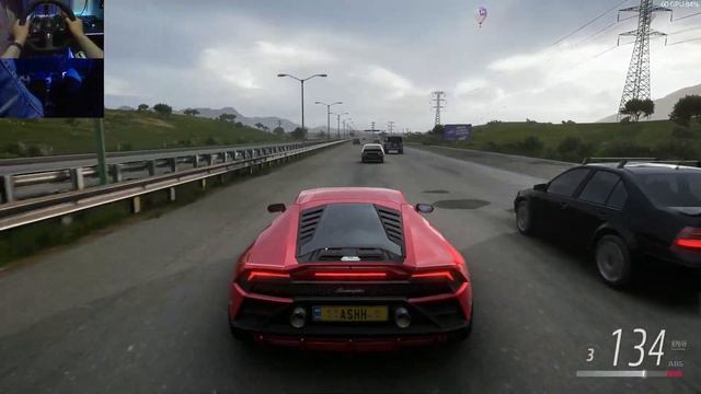 Forza Horizon 5 | Lamborghini Huracan EVO - Logitech G920 4K