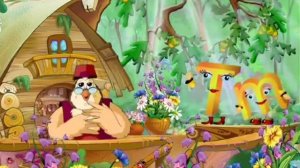 Азбука-малышка (Буква Т) (Уроки Тëтушки Совы) (Мультик для детей от 0 до 7 лет!)