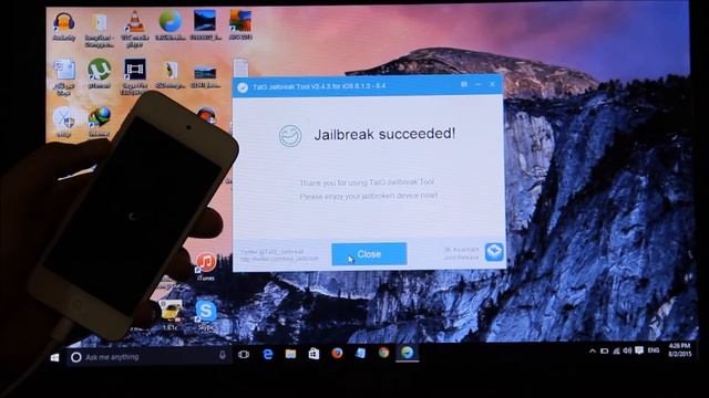 How to Jailbreak iOS 8.4 on iPod touch 6th Gen with the latest version of Taig Jailbreak смотреть онлайн