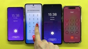 Incoming + Outgoing Call +Alarm Clock Samsung Z Flip+A72+S10e+IPhone 14 Pro