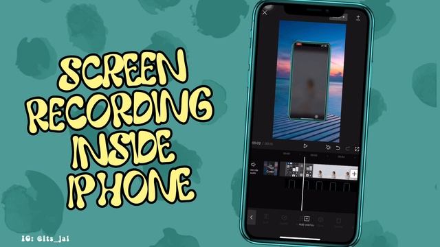 How To Put Screen Recordings Inside iPhone Using CapCut And InShot App смотреть онлайн