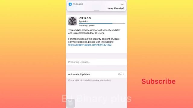 iOS 12.5.3 تحديث امني لاجهزة الايفون القديمة смотреть онлайн