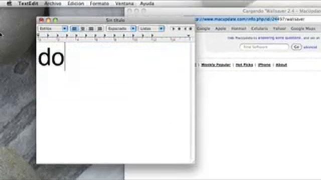 How to put a Screensaver as a Wallpaper (Mac) смотреть онлайн