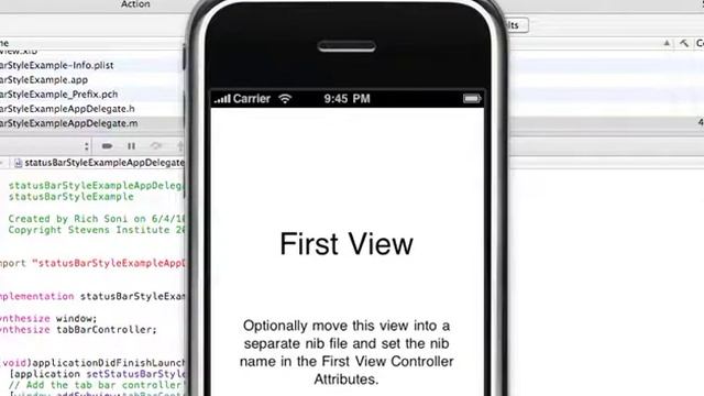 iPhone Dev #1: Status Bar Styling in xCode смотреть онлайн