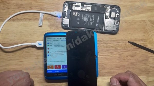 Restoring TrueTone on iPhone 13 using JC Brushing Method