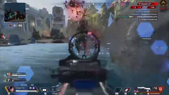 The buffed Peacekeeper is META! Apex Legends смотреть онлайн