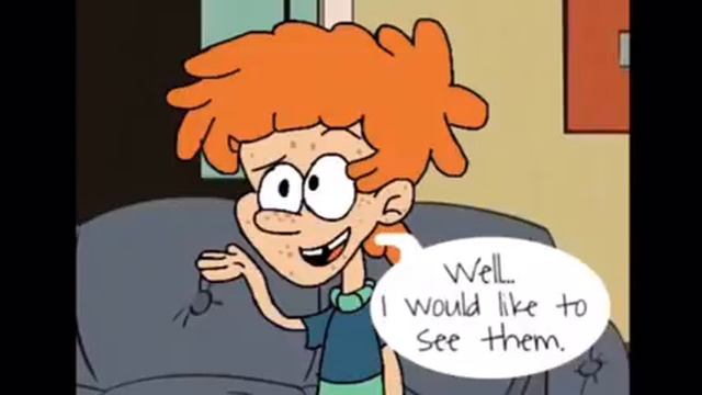 "Lucy's eyes" Loud House (Lucy/Rocky) comic смотреть онлайн