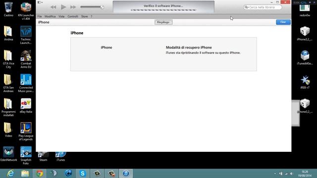 Downgrade da iOS 7.1.2 ad iOS 6.1.3 senza certificati SHSH смотреть онлайн