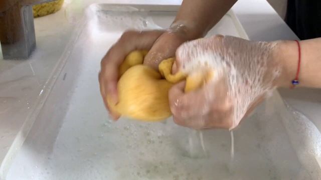 🍃🍏 GREEN APPLE + MINT pt.2 🍏🍃 / ✨Recycling and Rinsing✨ - sponge ASMR смотреть онлайн