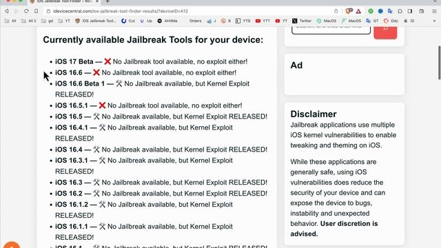 iOS Jailbreak Tool Finder 🔥 Find the Perfect Jailbreak For Your Device смотреть онлайн