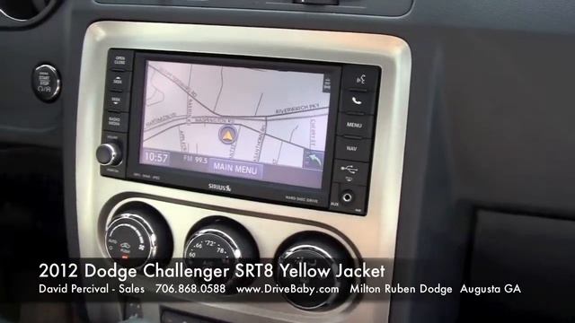 2012 Dodge Challenger SRT8 Yellow Jacket Test Drive смотреть онлайн