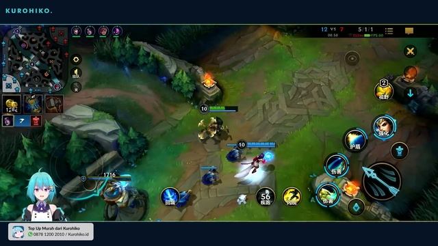 Hanabi Versi Wild Rift, Hero Baru Sivir Wild Rift PBE Test Server смотреть онлайн